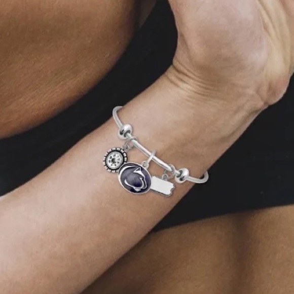 Penn State Nittany Lions Silver Charm Bracelet - Picture 3 of 3